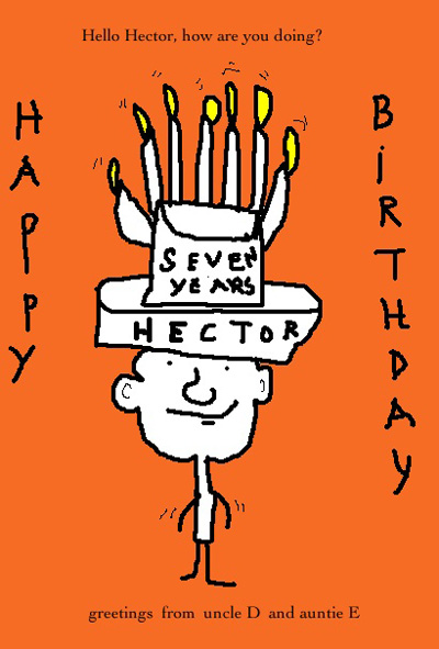 Superfart Hector is jarig
